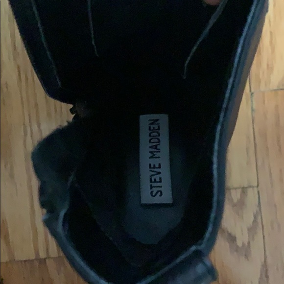 Steve Madden 4 inch thick heeled boots - Picture 6 of 6